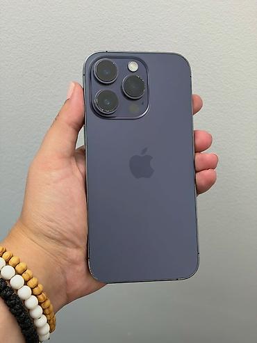 IPhone 14 Pro, 256 GB, Deep Purple, Zəmanət, Kredit, Simsiz şarj
