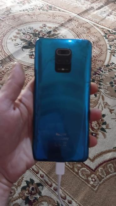 Мобильные телефоны: Redmi Note 9 Pro, 128 ГБ, цвет - Голубой, Отпечаток пальца — 1