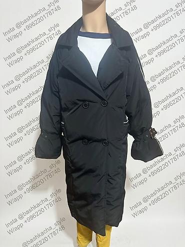 Пуховик, Длинная модель, Оверсайз, S, M at lalafo.kg Пуховик, Длинная модель, Оверсайз, S, M