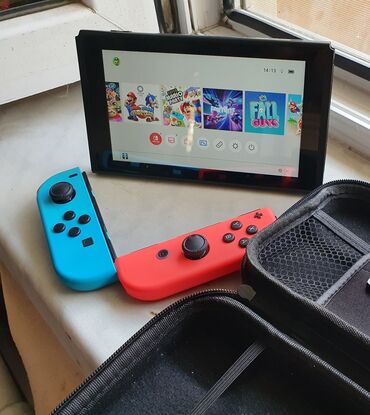 нинтендо: Şəxsi Kolleksiyamdan Nintendo Switch.Çox Səliqə İstidə Edilib.İdeal