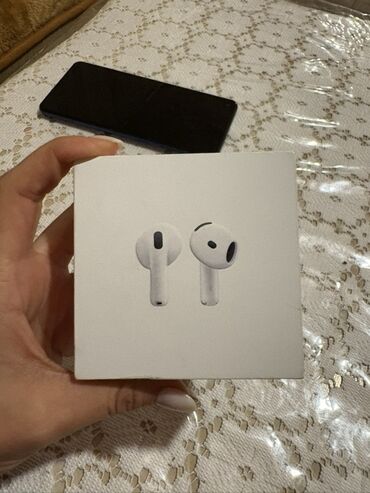 Mikrofonlar: Simsiz (Bluetooth) Qulaqcıqlar, Apple, rəng - Ağ