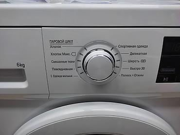Automatic washing machines: Стиральная машина lg f2j3ns0w(6кг w) в отличие от обычных стиральных — 6