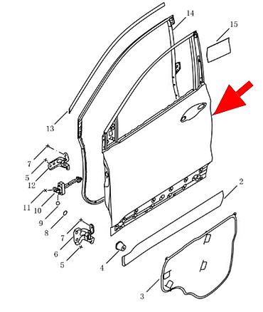 Бампер и комплектующие: Бампер Geely, Новый, Оригинал — 9