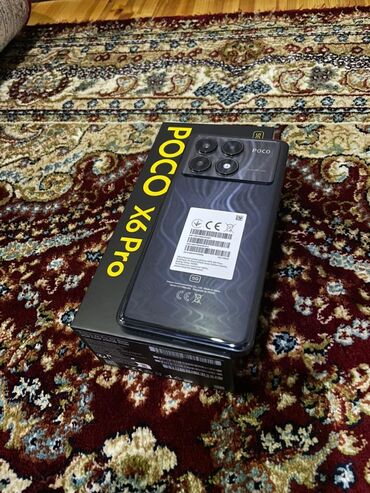 poco f6 купить: Poco X6 Pro 5G, Б/у, 256 ГБ, цвет - Черный, 2 SIM
