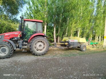 комбайн силос: Пресс-подборщик Claas предназначен для подбора соломы и сена