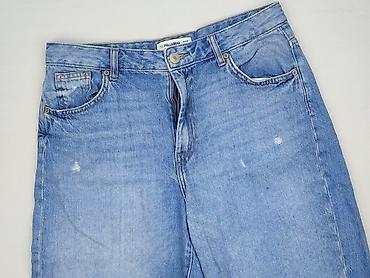 czarne cargo pull and bear: PULL&BEAR, Szorty damskie, rozmiar M — 1
