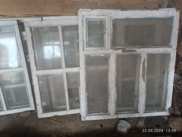 модульная мебель: Продаю б/у деревянные окна двери