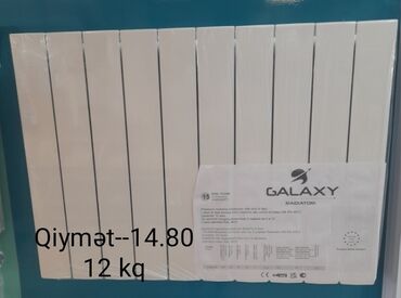 Radiatorlar: Yeni Seksiyalı Radiator Alüminium, Pulsuz çatdırılma, Ödənişli quraşdırma, Zəmanətsiz, Kredit var — 4