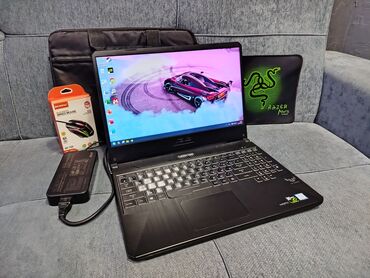 джойстик на компьютер: Ноутбук, Asus, 16 ГБ ОЗУ, Intel Core i7, 15.6 ", Б/у, Для работы, учебы, память SSD
