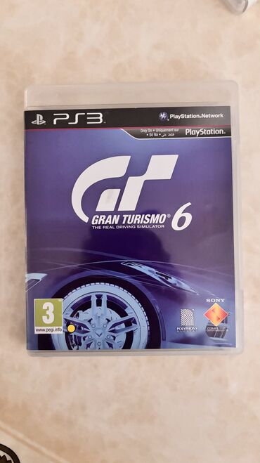 Oyun diskləri və kartricləri: Gran Turismo 6 PlayStation 3 üçün
Az işlenib veziyyeti yaxşıdır