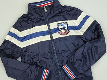 kurtka przeciwdeszczowa 140: Transitional jacket, 8 years, 122-128 cm, condition - Very good