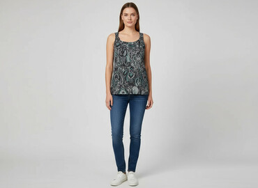 zalando półbuty damskie: Street One, T-shirt damski, rozmiar L