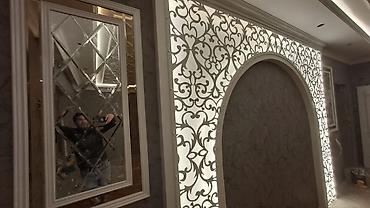 divar panel: Xidmət: CNC kəsimlə dekorativ naxışlı panellər və tavan elementləri - — 5