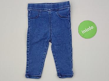 genzie crop top: Spodnie jeansowe, Sinsay, 9-12 miesięcy, stan - Bardzo dobry — 2