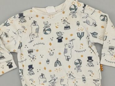 czapka niemowlęca h m: Bluza, 3-6 m, stan - Dobry