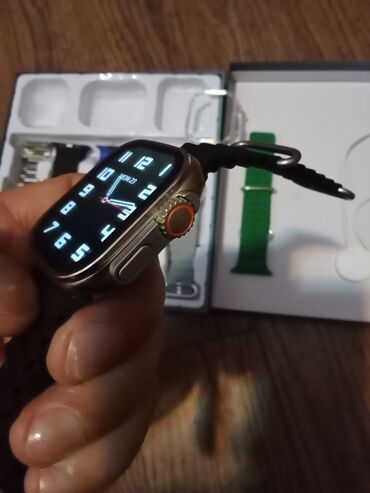Смарт часы: Smart Saat 7 kemeri bultuz Qoşulur Telfon Zariyatka Süper Saxliyir