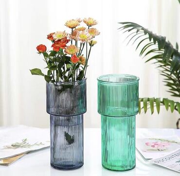 ваза декор: Стеклянная ваза