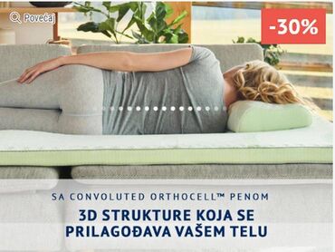 Dušeci: DORMEO PROSTIRKA 70x190 cm NATURE'S ALOE VERA 4 CM II NOVO! — 7