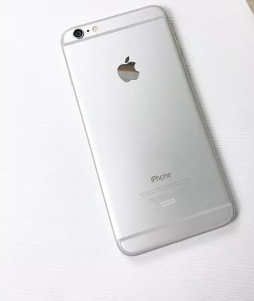 iphone x 128 gb qiymeti: IPhone 6, 128 GB, Gümüşü