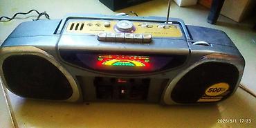 panasonic musiqi: Kombi kaset maqnitofon – radio və yazı funksiyalı portativ boombox - — 3