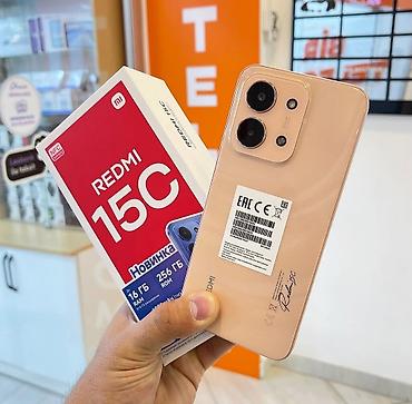 Redmi 15c 4/128 310AZN NFC Redmi 15c 8/256 365AZN NFC NFC VAR. ƏDV
