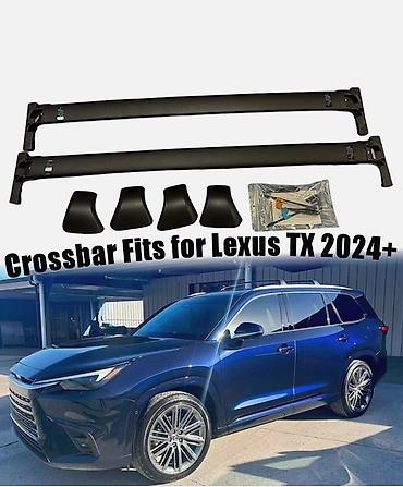 каяка: Поперечины на крышу для Lexus TX (2024+) — комплект багажных рейлингов — 3