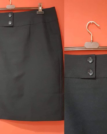 ženski kompleti sa suknjom: 5XL (EU 50), Mini, bоја - Crna