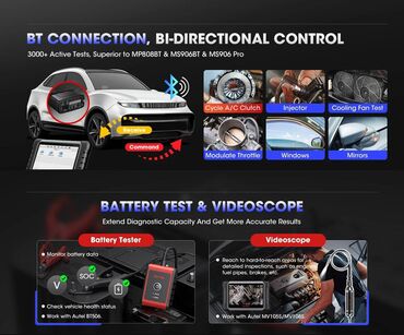Alati za automobile: AUTEL MaxiCOM MK808K-BT – profesionalni dijagnostički skener Autel — 5