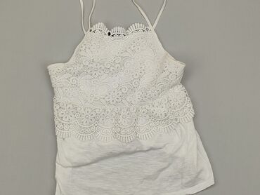 białe bluzki na grubych ramiączkach: Bluzka Damska, Topshop, M, stan - Dobry