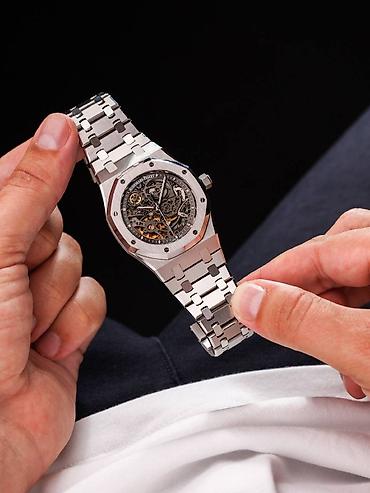 3d saat: Yeni, Qol saatı, Audermars Piguet, rəng - Gümüşü — 2