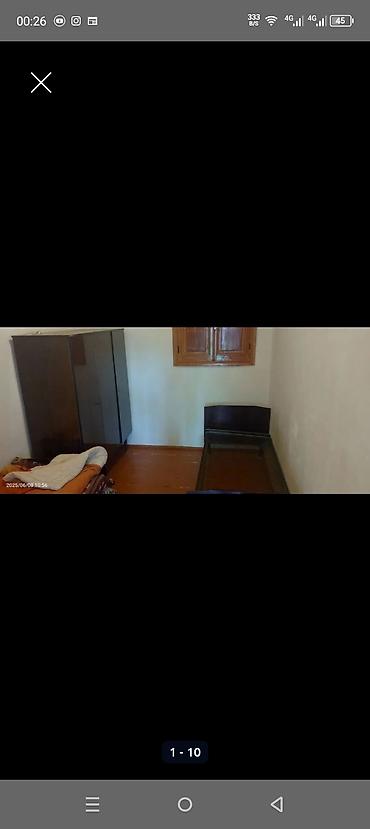 sirvanda 1 otaqlı evler: Kirayə üçün sadə həyət evi – 2 otaq + mətbəx/balkon zonası — 5