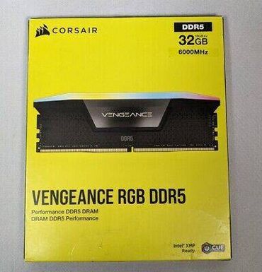 tozsoran ehtiyat hisseleri: Оперативная память (RAM) Corsair, 32 ГБ, > 4000 МГц, DDR5, Для ПК, Новый