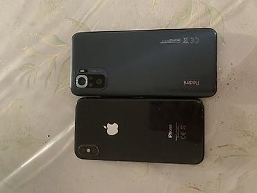 наушники с шумоподавлением бишкек: IPhone X, Б/у, Черный, Зарядное устройство, Защитное стекло, Чехол — 1
