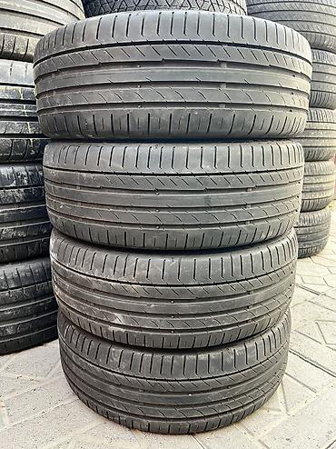 stud 100: Шины 195 / 45 / R 17, Лето, Б/у, Комплект, Германия, Continental — 1