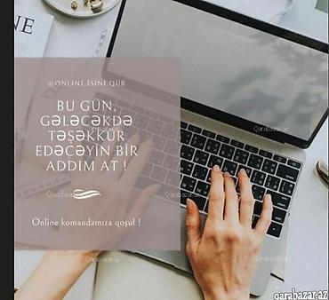 evdə online iş: Marketoloq tələb olunur, İstənilən yaş, Təcrübəsiz — 1