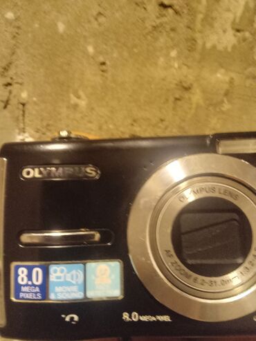 Fotokameralar: Olympus kompakt fotoaparat - 8.0 megapiksel həlli - 5x optik zoom (AF — 11