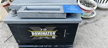 iphone x: АКБ Dominator 75 Ah - Емкость: 75 А·ч - Пусковой ток: 750 А Б/У — 2