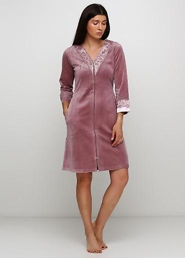 Домашние костюмы: Женские халаты Велюровые халат Тёплые халаты Модные халаты Одежда — 11