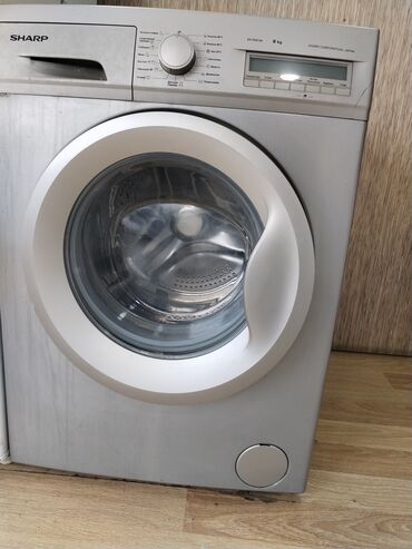 indesit paltaryuyan servis: Стиральная машина Sharp, 8 кг, Б/у, Автомат, Есть сушка, Нет кредита, Бесплатная доставка