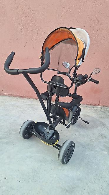 volta vs2: Uşaq üçün 3 təkərli velosiped, valideyn idarəetmə tutacağı ilə. Model — 1