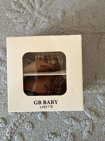 tufliler 2023: GB BABY Layette uşaq ayaqqabıları Bir defe geyindirmiwem,0-3 ayliq — 3