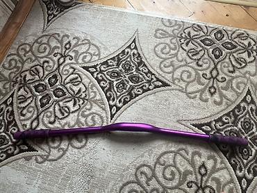 momo rul: Bənövşəyi rəngli velosiped sükanı - Material: yüngül və möhkəm — 2