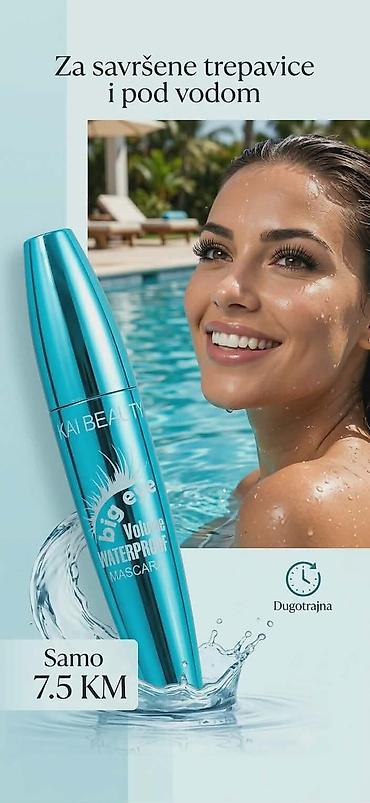 cm torbe: KAI BEAUTY Big Eye Volume Waterproof Mascara - Vodootporna maskara za — 1