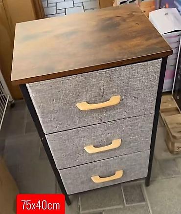 ikea ormari za sobu: Komoda sa 3 fioke, dimenzija 75 x 40 cm. Praktičan i kompaktan komad — 1
