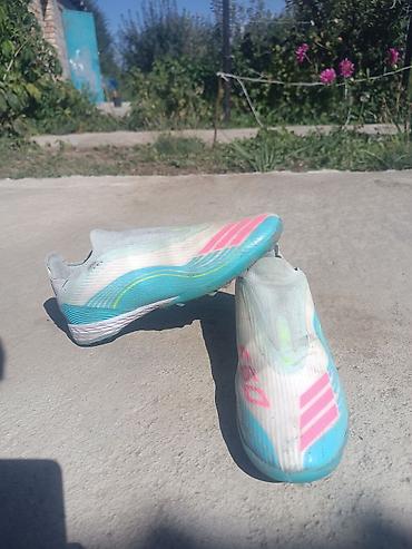 Спорт жана хобби: Футбольные бутсы без шнурков Adidas X Speedflow (линейка Messi) - — 1
