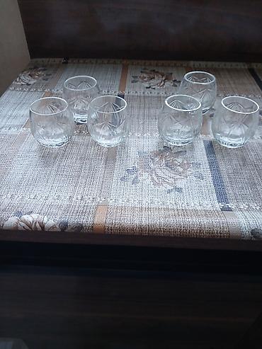Stəkanlar, Şüşə, 6 ədədli dəst lalafo.az -da Stəkanlar, Şüşə, 6 ədədli dəst