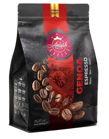 Qida məhsulları: Məhsul: Anisah Coffee – Genoa Espresso, 1000 q (35,27 oz) - Növ — 1
