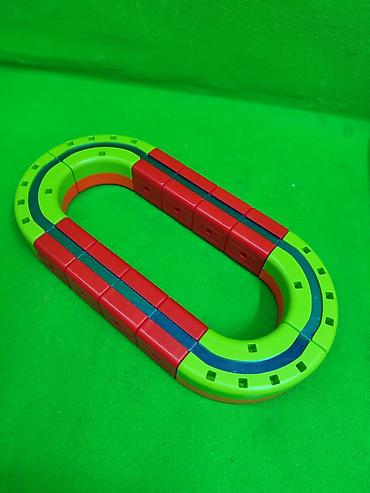 Игрушки: Поезд на магнитной дороге игрушка детская🚅 Комплектация товара — 5