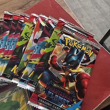 card: Пакеты с коллекционными карточками Pokémon TCG - Набор бустеров «Mega — 2