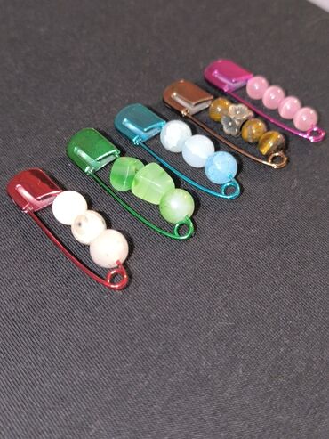 Bilərziklər: Əl işi bilərziklər dəsti - Materiallar: şüşə/daş boncuklar, bəzək — 22